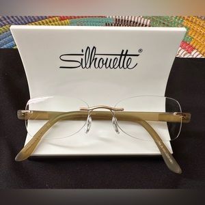 Silhouette rimless eyeglass frame